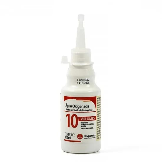 Água Oxigenada 10 Vol 100ml