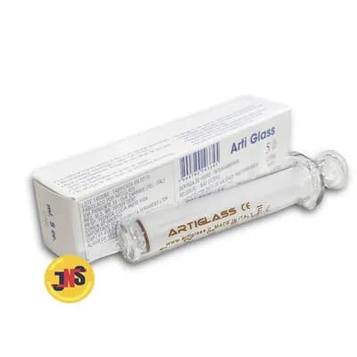 Seringa de Vidro 5ml Bico Liso
