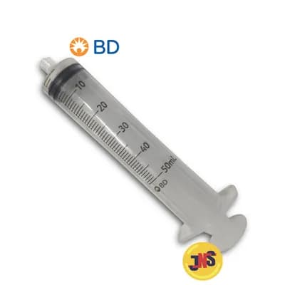 Seringa de 50ml Sem Agulha Bico de Rosca