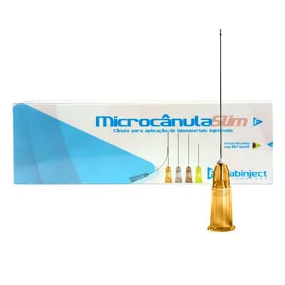 Microcânula Slim 27G x 38mm