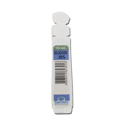 Glicose 25% 10 ml
