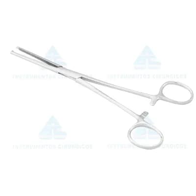 Pinça Kocher 16cm Reta