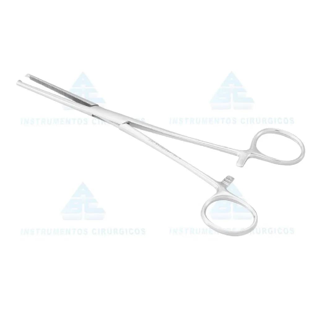Pinça Kocher 14cm Reta