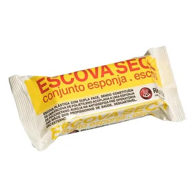 Escova Seca para Assepsia