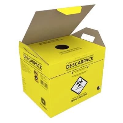 Caixa Coletora de Perfurocortantes 13L