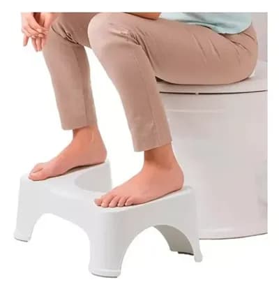 Apoio Banco Banquinho de Cócoras para Vaso Sanitário