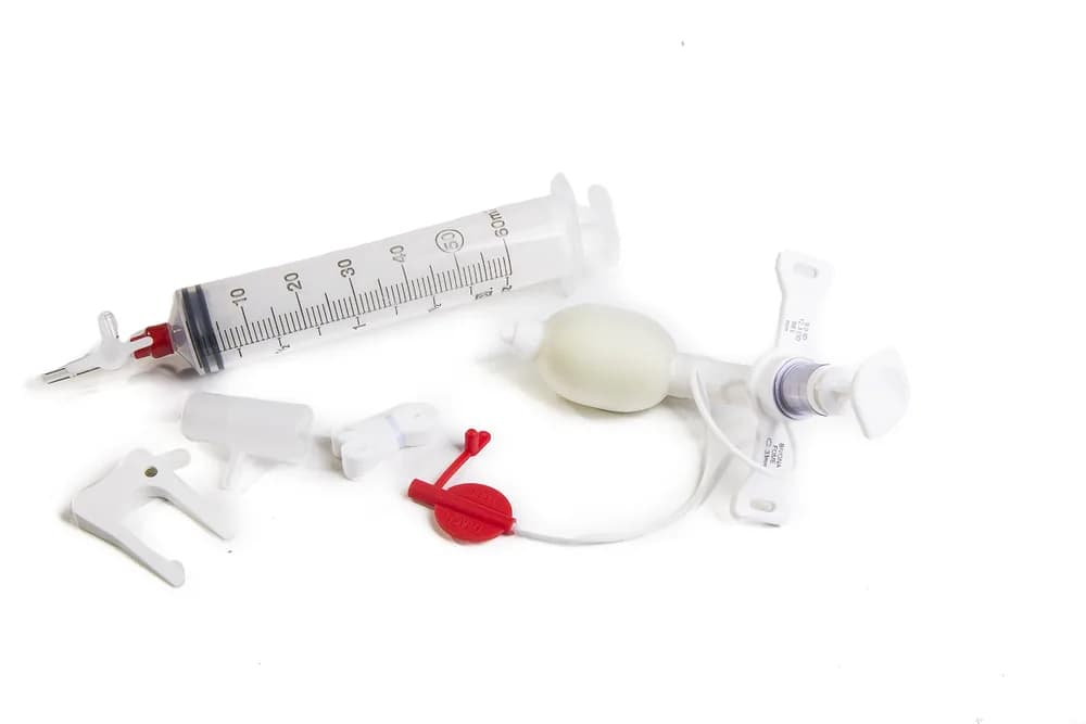 Cânula de Traqueostomia Fome Cuff Adulto em Silicone