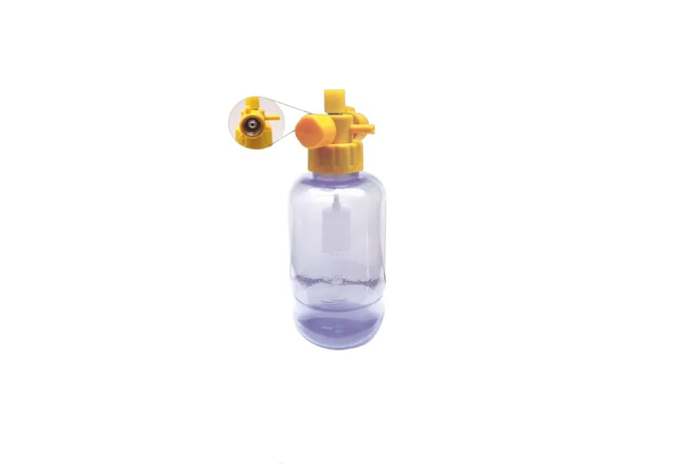 Aspirador Venturi para Ar Comprimido com Frasco em PVC 500 ML