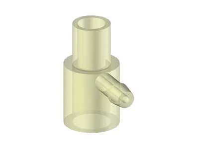 Conector Reto com Entrada Lateral 22 Ext. x 15 Ext. x 15 Int.