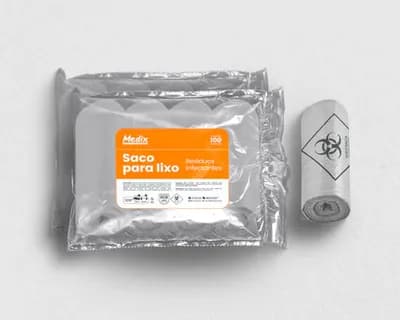 Sacos para lixo Resíduos infectantes