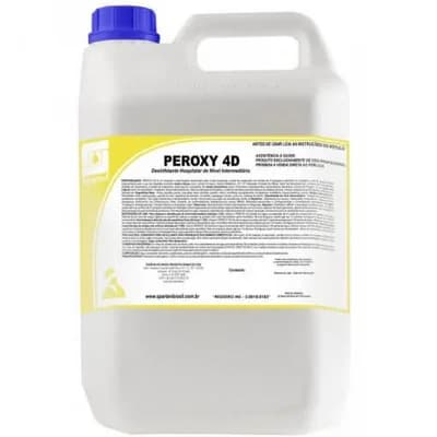 Desinfetante Hospitalar Nível Intermediário Peroxy 4D 5 L — Spartan