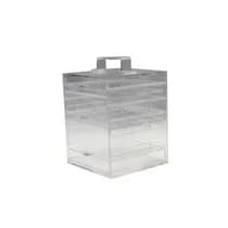 Broqueiro Acrílico 228 Furos Com Tampa AR/FG/PM - Ortoguaru