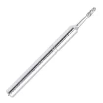 Ponta Diamantada Cônica Extremidade em Chama 2137F FG - Microdont