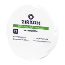 Danificado - Disco de Zircônia Zirkom Zz Sht 22mm - Odontomega