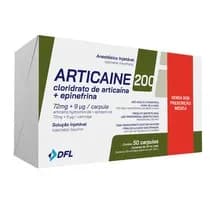Anestésico Articaína Articaine 4% 1:200.000 - DFL