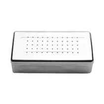Estojo de Inox Perfurado - Fava