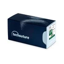 Fio de Sutura Nylon Azul Agulha Triangular Reverso R - Techsuture