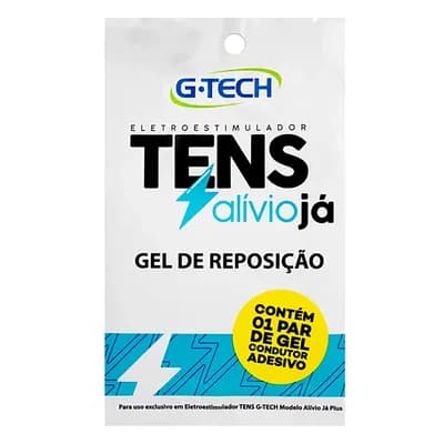 GEL DE REPOSIÇÃO PARA ELETROESTIMULADOR TENS O PAR G-TECH