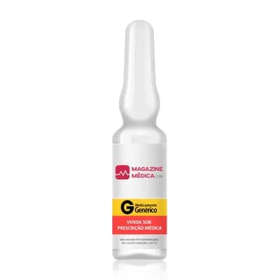 DIPIRONA MONOIDRATADA 500MG/ML GENÉRICO INJETÁVEL 100 AMPOLAS 2ML SANTISA