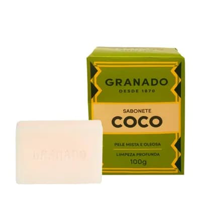 SABONETE EM BARRA DE COCO 100G GRANADO