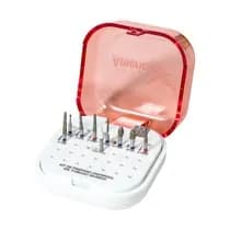 Kit Signature Para Preparo Universal Dr. Fabiano Marson FG e CA - American Burrs