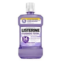 Enxaguante Bucal Cuidado Total Refrescância Suave Sem Álcool 1L - Listerine