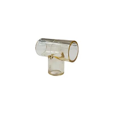Conector T 22 x 22 x 15mm para Circuito de Ventilação Mecânica da Ventcare - Unidade