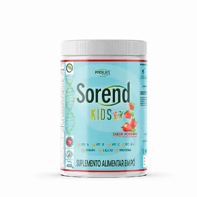 Sorend Kids Suplemento Infantil para Cicatrização de Feridas, 450g Pholias