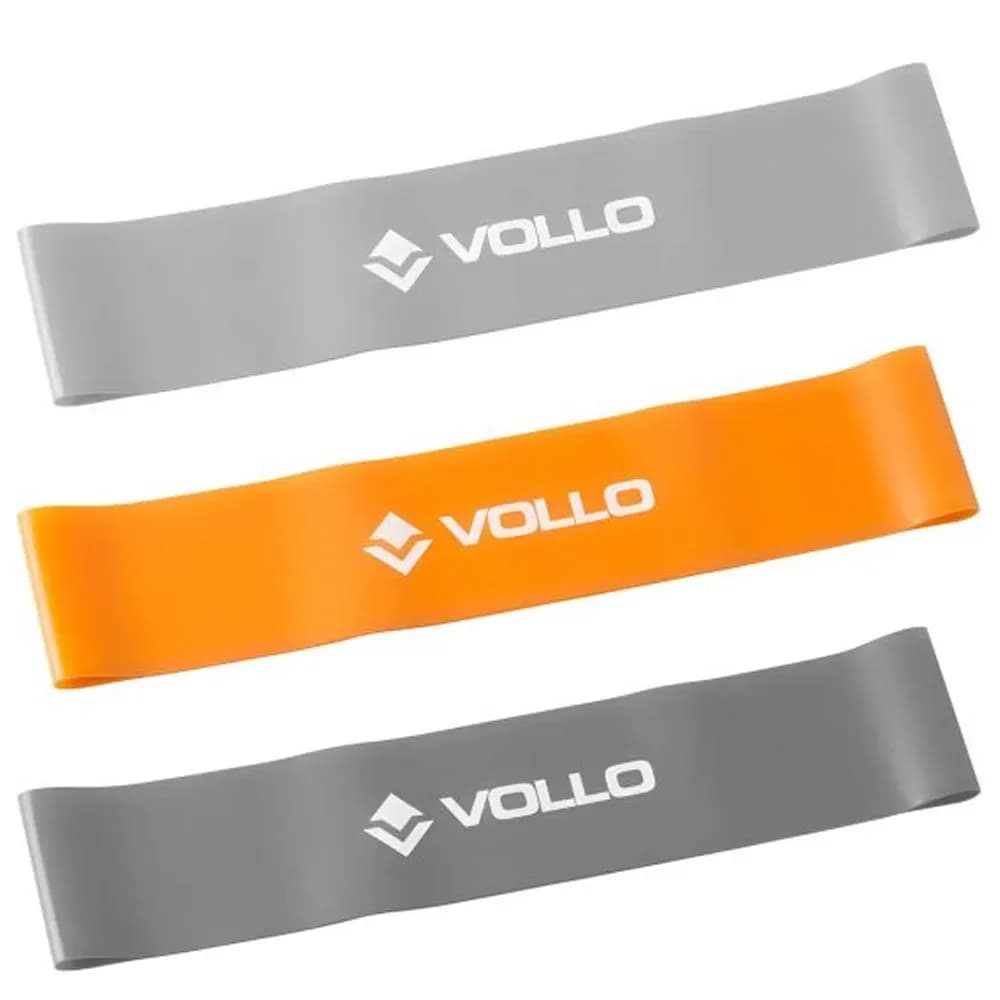 CONJUNTO DE MINI FAIXAS DE EXERCÍCIOS C/03UN VOLLO