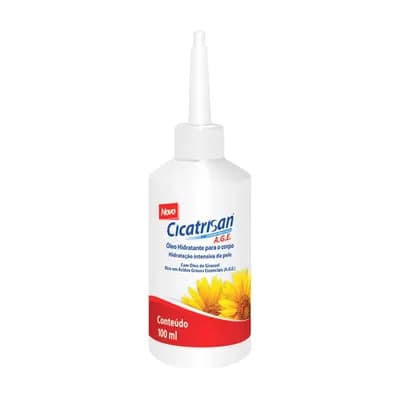 ÓLEO HIDRATANTE CORPORAL A.G.E. 100ML CICATRISAN SANFARMA