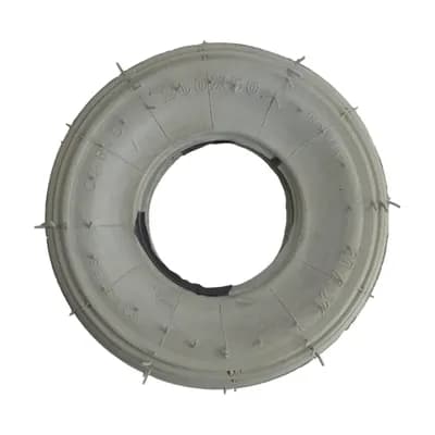 PNEU DIANTEIRO ARO 8 PARA CADEIRA MOTORIZ COR CINZA FREEDOM