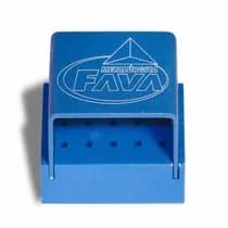 Broqueiro Alumínio 15 Furos CA Azul Milleniun - Fava