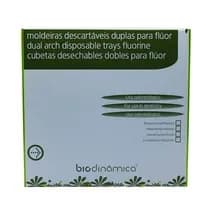 Moldeira Descartável Dupla para Flúor - Biodinâmica