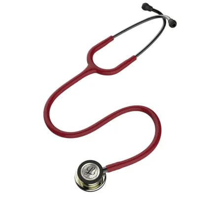 ESTETOSCÓPIO LITTMANN CLASSIC III 5864 VINHO E CHAMPAGNE 3M