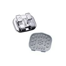 Bráquete Metálico Capelozza I II III Protrusiva Minus e Plus 022 Dente 14/15 com Gancho - Orthometric