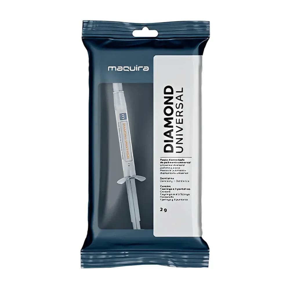 PASTA DIAMANTADA DIAMOND UNIVERSAL SERINGA 2G MAQUIRA