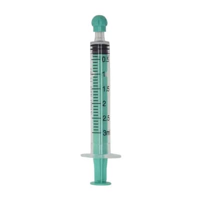 SERINGA DOSADORA ORAL BICO SLIP 3ML 150UN MEDIX