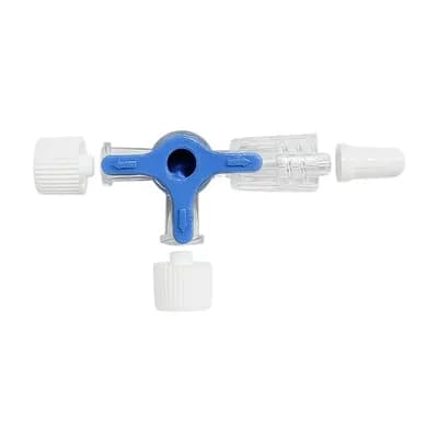 TORNEIRA 3 VIAS LUER LOCK ROTATIVO ESTÉRIL INFUSÃO EMBRAMED