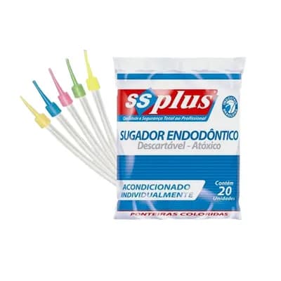 SUGADOR ENDODÔNTICO SSPLUS C/20 UND