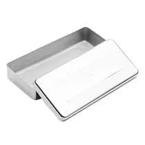 Estojo para Esterilização Inox 18x07x2cm Millenium - Fava