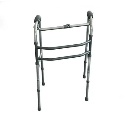 ANDADOR DE ALUM. ARTICUL. C/REFORÇO 3BARRAS CAP.130KG MERCUR