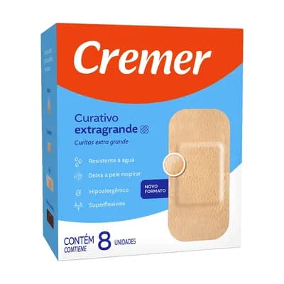 CURATIVO ADESIVO EXTRAGRANDE SUPERFLEXÍVEL 8UN CREMER