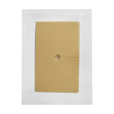 CURATIVO DE ESPUMA ESTÉRIL PARA TRAQUEOSTOMIA 7X11CM CREMER