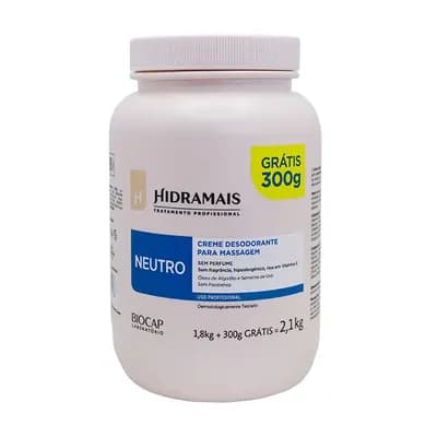 CREME NEUTRO PARA MASSAGEM 2,1KG HIDRAMAIS