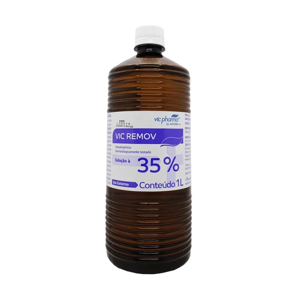 ÉTER ETÍLICO ÁLCOOLIZADO VIC REMOV 35% TAM 1000ML VIC PHARMA