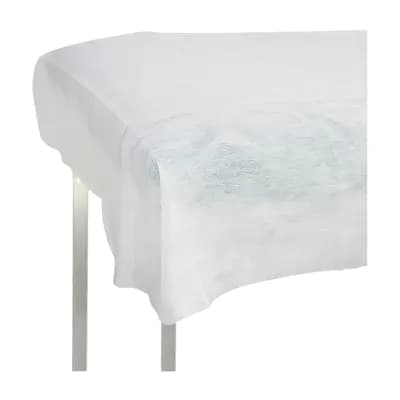 LENÇOL DESCARTÁVEL SEM ELÁSTICO 30GR 220X100CM 10UN MEDHOSP