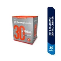 Kit Clareador Whiteness Simple 30 Seringas - FGM