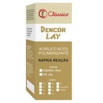 Resina Acrílica Autopolimerizável dencor Lay Pó 25G 69 - Clássico