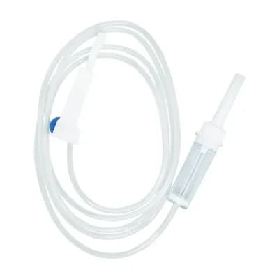 EQUIPO MACROGOTAS PARA INFUSÃO SIMPLES 150CM MEDIX
