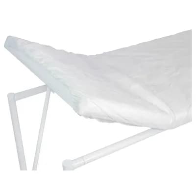LENÇOL TNT C/ ELÁSTICO BRANCO 30GM 210X90CM C/10UN PROTDESC